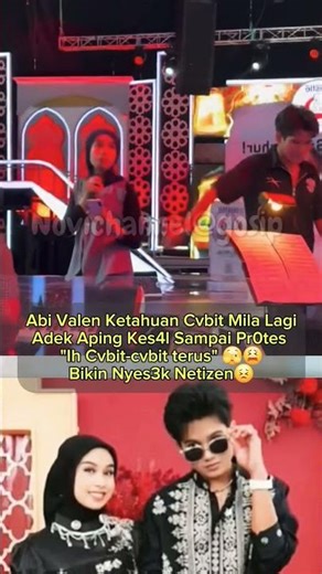 Ketahuan Lagi‼️Abi Valen Cubit Umi Mila di Depan Anak-Anak, Adek Aping Sampai Protes Ker4s😫#mila