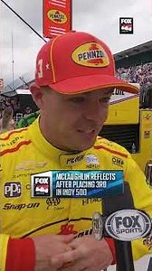 Scott McLaughlin has "renewed focus" after third place finish at #INDY500 🏎 #indycar #mclaughlin