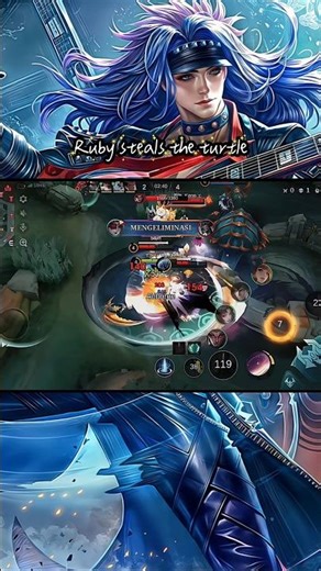 TUTORIAL CURI TURTLE 🥶 #mlbb