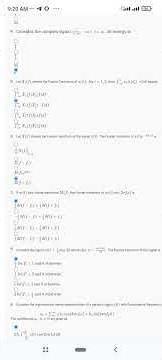 Principles of communication systems 1 week 2