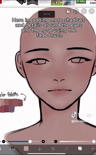 Skin Rendering Tutorial in IbisPaintX