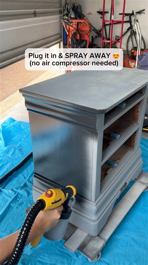 6.9K views · 116 reactions | I’ve been loving my new paint sprayer! The fine mist gives such a beautiful, smooth finish!  https://urlgeni.us/amzn/Paintsprayer5000 #amazonaffiliate #paintsprayer #paintingfurniture #diy | Touch of Townsend | Facebook
