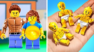 3.4K views · 36 reactions | Lego is pregnant with tiny lego babies  *from birth to death of lego man* | La La Life | Facebook