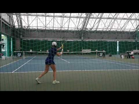プロ転向 吉冨愛子 対 久次米夏海 2015 インカレ テニス 女子シングルス準決勝