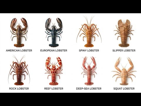 Every type of lobster explained
