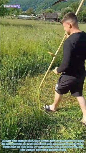 Die Kunst des Sensen: Traditionelle Grasernte