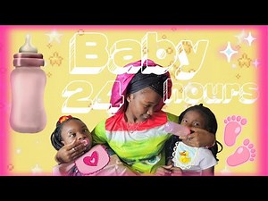 9 year old turns into a BABY for 24 hours... Amore` Kaila