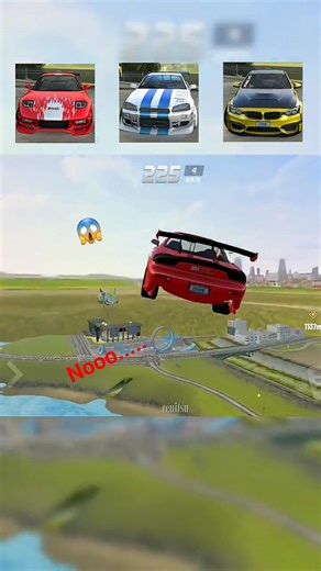 Which Car Will Land On Parking Jumping Test🤯#viralshort#testing#extremecardriving