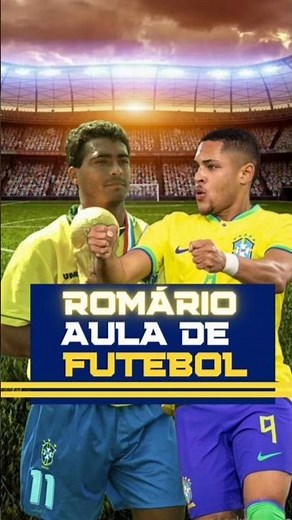 ROMÁRIO FEZ UM TUTORIAL ORA NOVA GERAÇÃO.... #romário #seleçãobrasileira