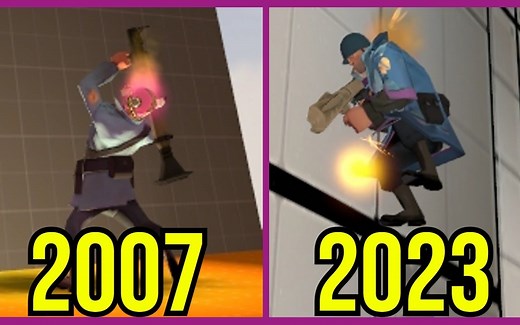 【中字】跳跃图的发展历程-The Hardest Rocket Jump Maps in TF2 History