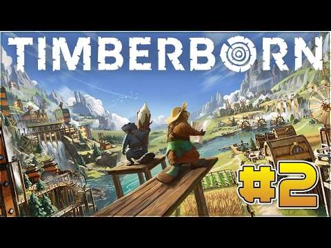Timberborn – Hard Mode Beaver Colony Builder // Let’s Play Part 2