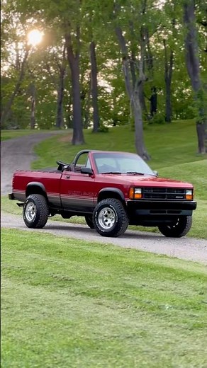 1989 Dodge Dakota Sport Convertible restoration