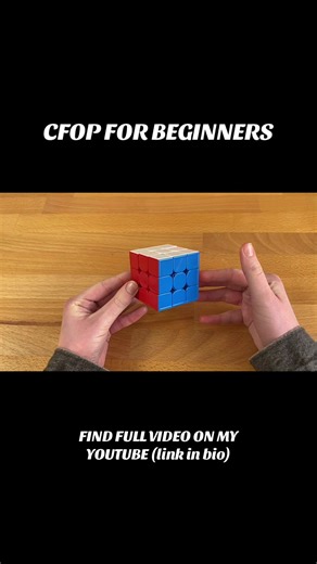 CFOP Tutorial for Beginners: Complete Guide
