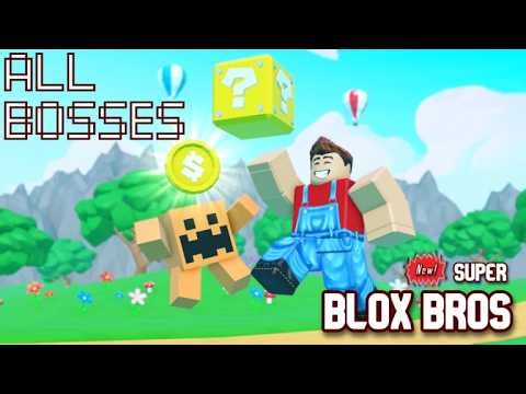 Roblox: NEW Super Blox Bros - All Bosses