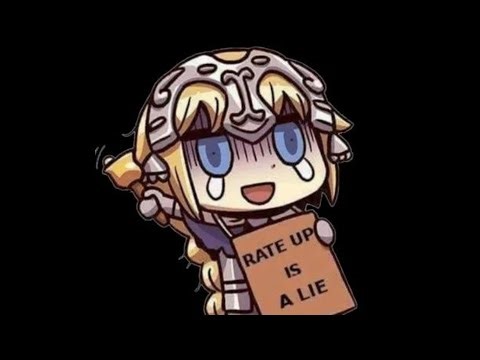 I should know that FGO (Fate/Grand Order) gacha is....