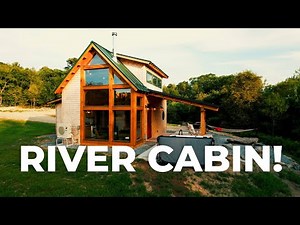 Riverside Cabin w/ Hot Tub, Forest Views & Loft Tour!