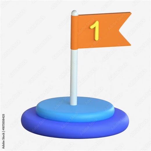 Vector icon representing top value ranking, priority metrics, and performance highlights