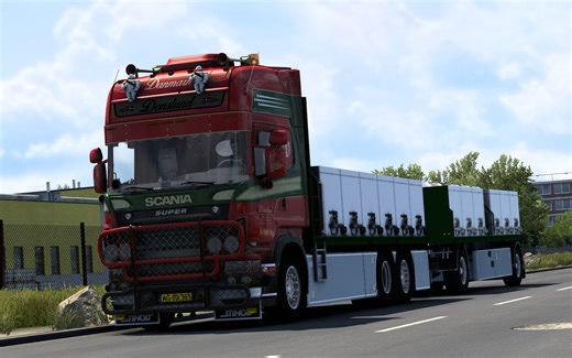 欧卡2MOD：斯堪尼亚R560 DONSLUND   全挂货柜（1.46.x）