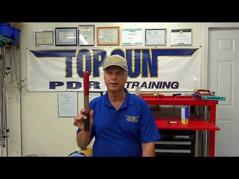 Making A Paintless Dent Repair Custom Knock Down Paddle