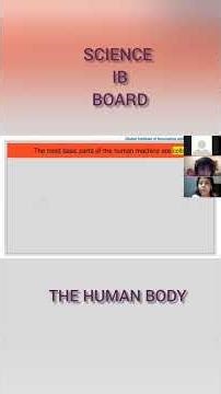 #The Human Body# Science # IB Board