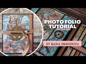 Photo Folio Tutorial Complete with a Cutting Guide