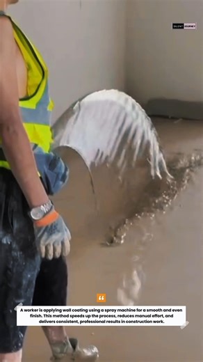 Fast Wall Coating with Spray Machine | Satisfying Carpentry Finish