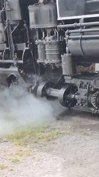 Unique View of the Shay Steam Engine!