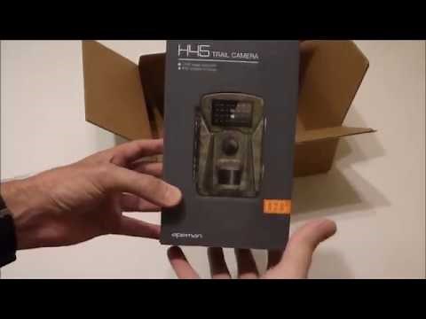 Apeman H45 (12MP/1080P) Trail Camera - Unboxing & Setup