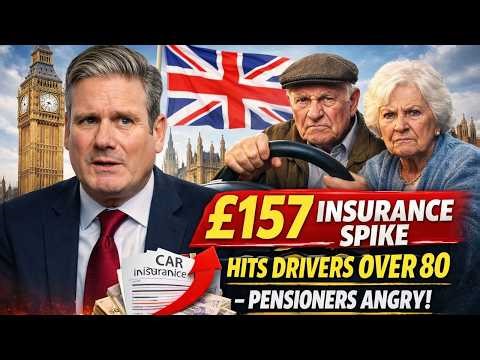 £157 Insurance Spike Hits Drivers Over 80 – Pensioners Angry