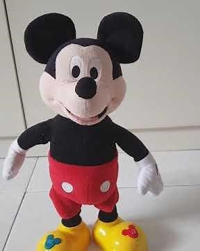 Mickey Mouse singing and dancing doll