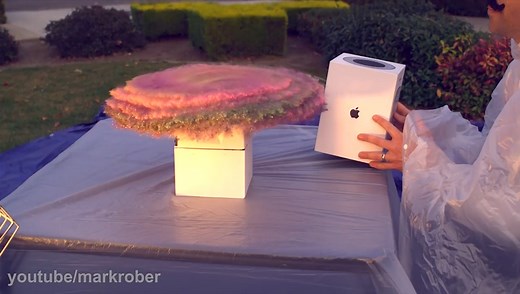 Parts of viral glitter bomb video staged, says YouTuber