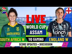 Live match Today England Women vs South Africa Women Live Score & Commentary
