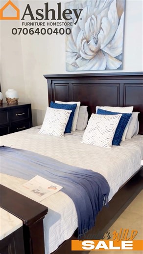 Turn your house into a palace with Ashley Furniture Homestore! Royal beds, plush sofas, chic dining sets... they've got ALL the luxe pieces to make your dream home, Visit them today! #AshleyFurnitureHomestore | Capital FM Uganda