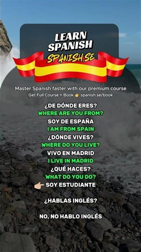 The Best Way to Learn Spanish | Lesson 18 | #spanish #easyspanish #fastspanish #onlinespanish