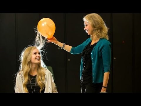 The science behind static electricity #scince experiment by easy method