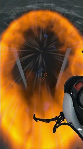 Chell skipped GLaDOS and went for the cake..