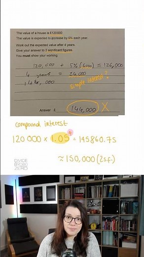Simple vs Compound Interest | GCSE | Mistakes Clinic #MathsRevision #StudyTok #MathsTok