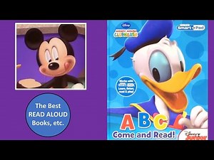 Disney ABC COME AND READ Read Aloud, Mickey Mouse Clubhouse Disney Junior Learn to Read Letters
