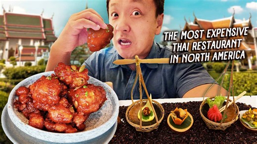 I went inside the most expensive Thai restaurant in North America — and let’s just say, this wasn’t your average Pad Thai. From the moment you walk in, it feels like luxury: multi-course tasting menus, premium ingredients, and an atmosphere that screams fine dining. #ThaiFood #TastingMenu | Strictly Dumpling