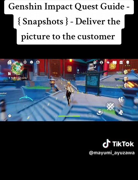 Genshin Impact Snapshots Quest: Delivery Guide