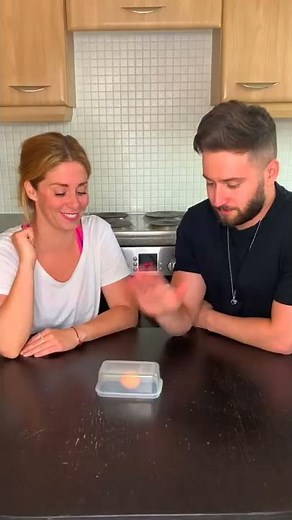 BF vs GF Egg Challenge... 🤣🤣🤣 #shorts