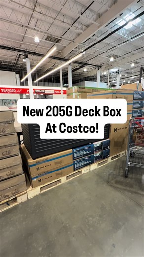 Huge deck box at Costco! | deck box