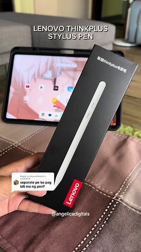 Lenovo ThinkPlus Stylus Pen Honest Review by @angelicadigitals