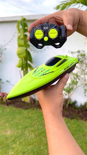 Remote Control Rc boat 🛶 unboxing and testing