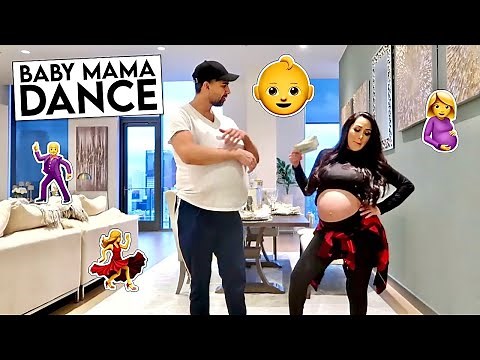 Best Baby Mama Dance Ever! (9 months pregnant) | Dhar and Laura