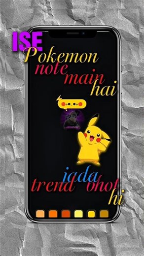 trending pokemon Notes tutorial!!#shorts