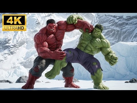 Mount Everest Shakes : Hulk Smash - Epic Battle Hulk vs Red Hulk Fight Scene