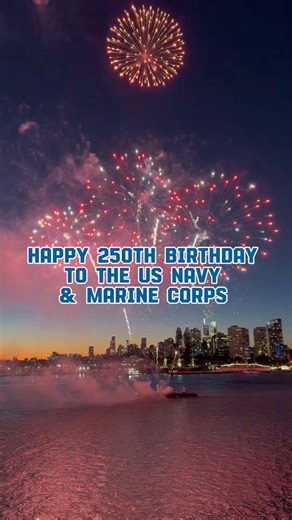 20K views · 856 reactions | Happy 250th birthday to the U.S Navy & Marine Corps  What a historic week! Homecoming 250 Navy Marine Corps U.S. Navy | Battleship New Jersey | Facebook