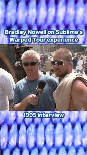 Bradley Nowell: Sublime is having a great time on the Warped Tour #sublime #interview #bradleynowell