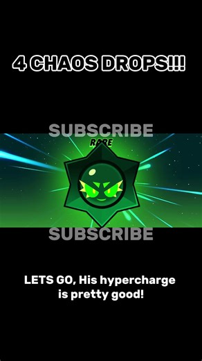 4 CHAOS DROPS!! #Shorts #BrawlStars #Brawlstarsgame #fyp